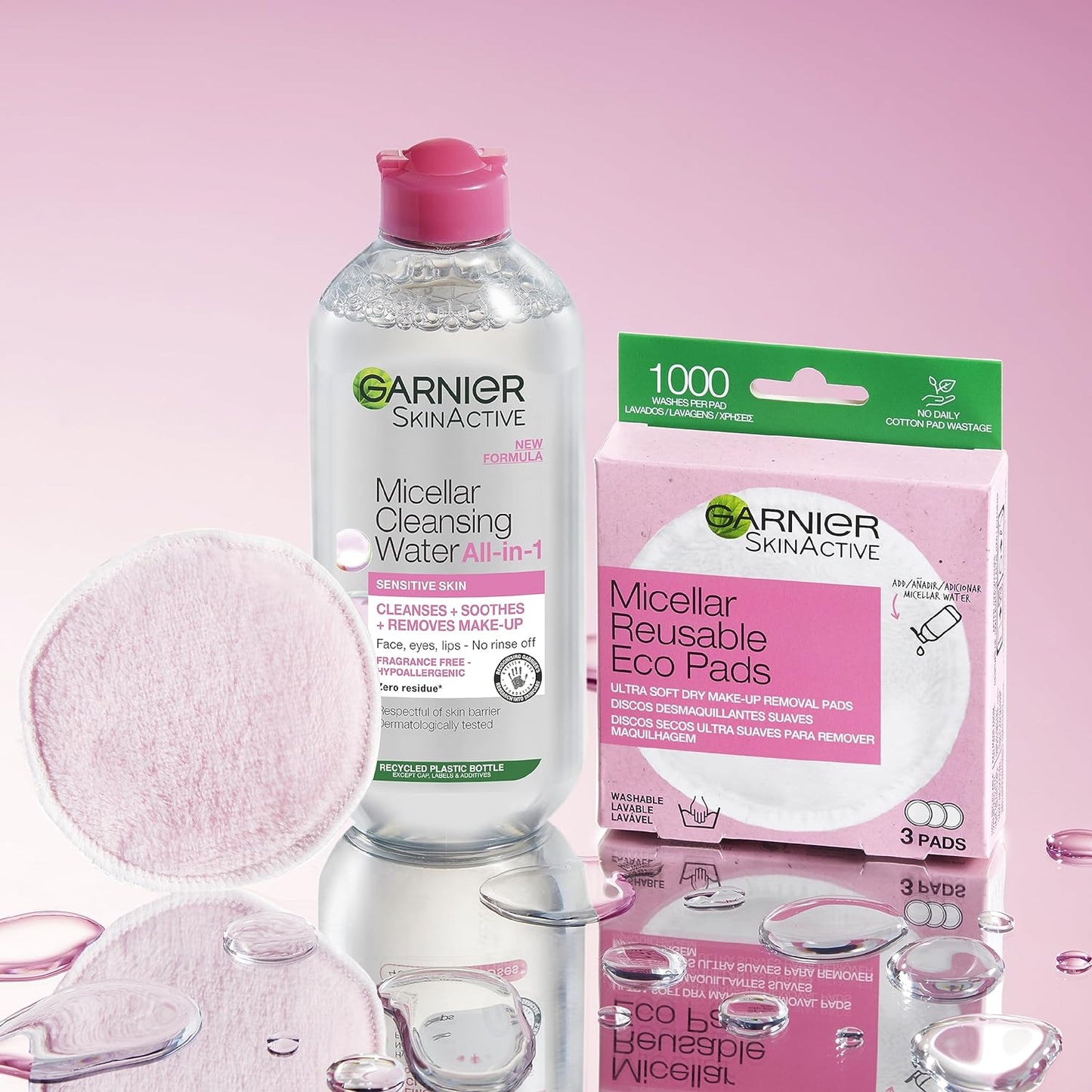 Garnier Mighty Micellar Duo, with Micellar Cleansing Water 700ml