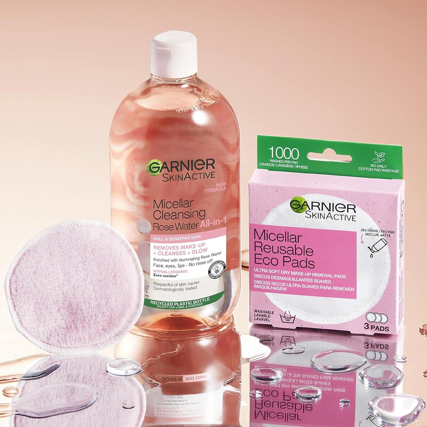 Garnier Mighty Micellar Duo, with Micellar Cleansing Water 700ml