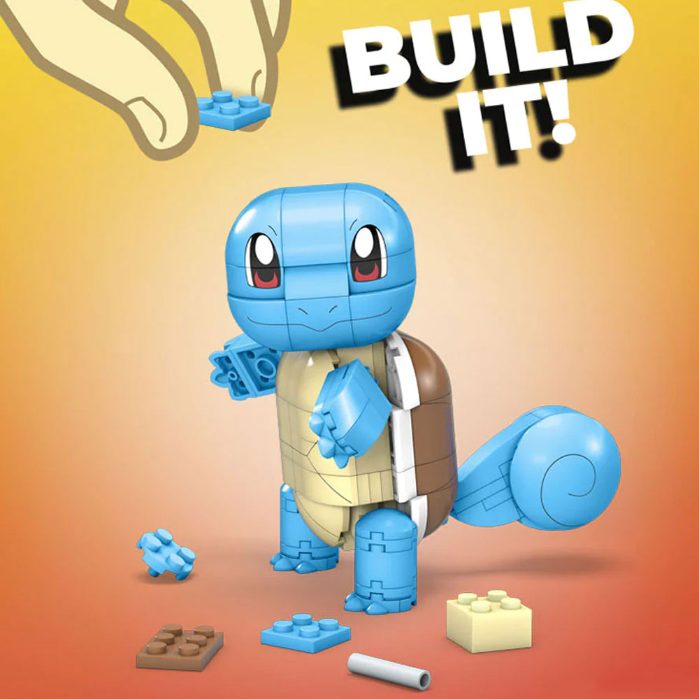 Mega Construx Pokemon Build And Show Squirtle