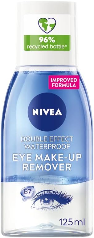 NIVEA Double Effect Waterproof Eye Make-Up Remover (125 ml)
