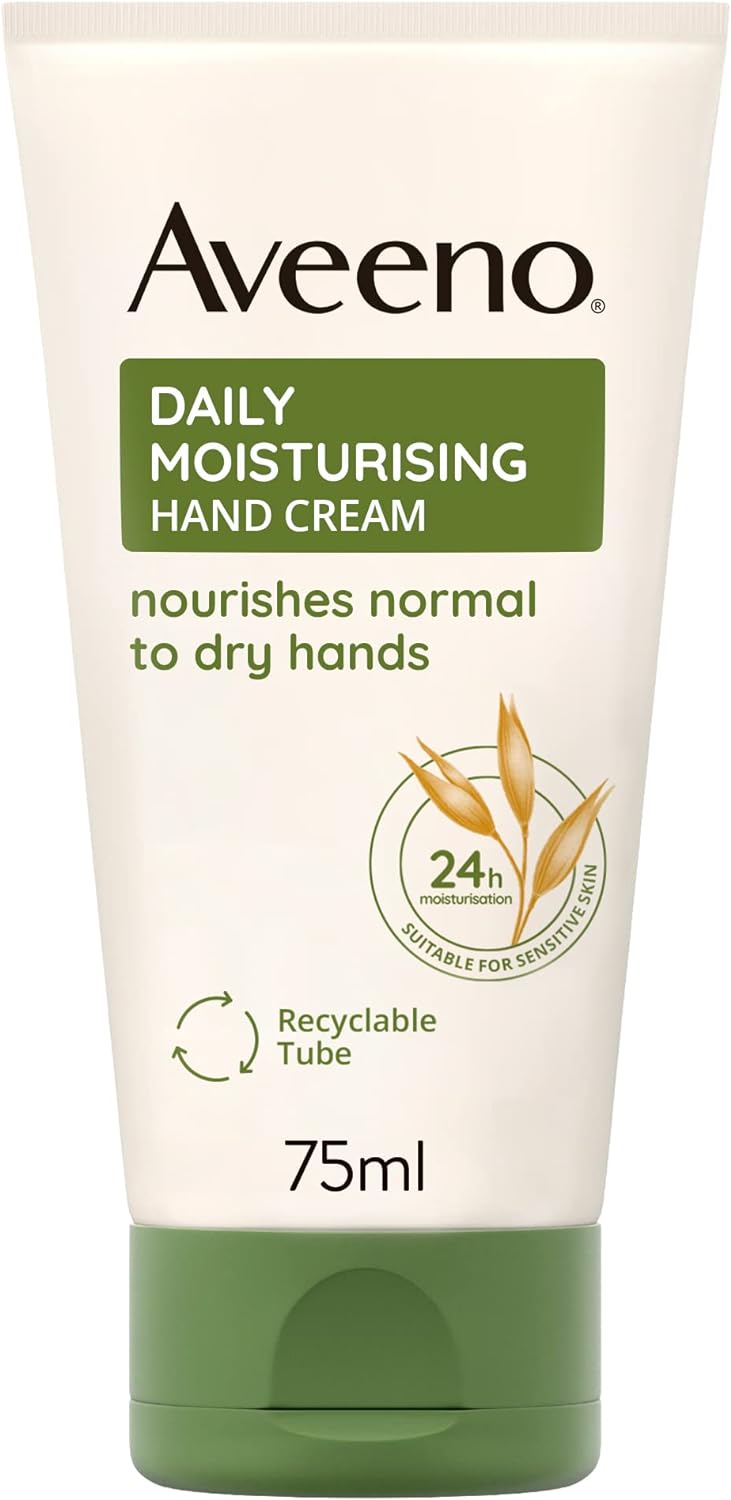Aveeno Daily Moisturising Hand Cream, With Nourishing Oat, 75ml