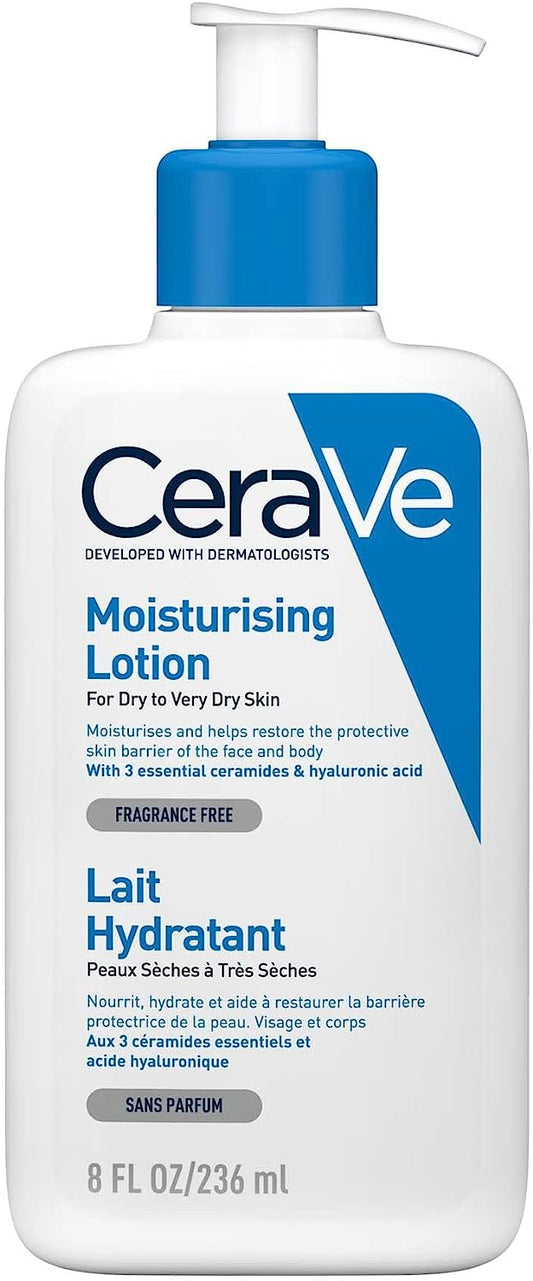 CeraVe Moisturising Lotion, With Hyaluronic Acid And 3 Essential Ceramides 236ml