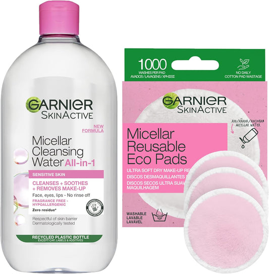 Garnier Mighty Micellar Duo, with Micellar Cleansing Water 700ml
