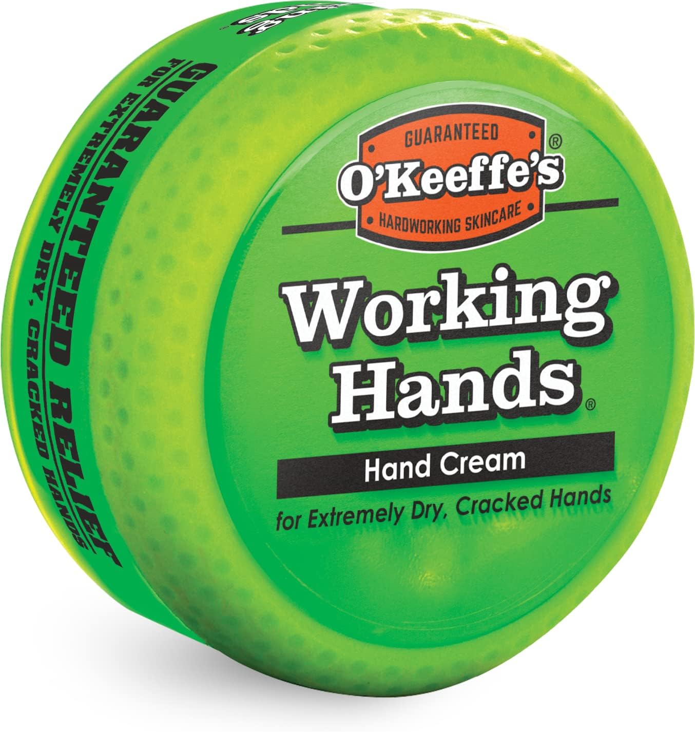 O’Keeffe’s Working Hands, 96g Jar - Hand Cream for Extremely Dry, Cracked Hands | Instantly Boosts Moisture Levels, Creates a Protective Layer & Prevents Moisture Loss