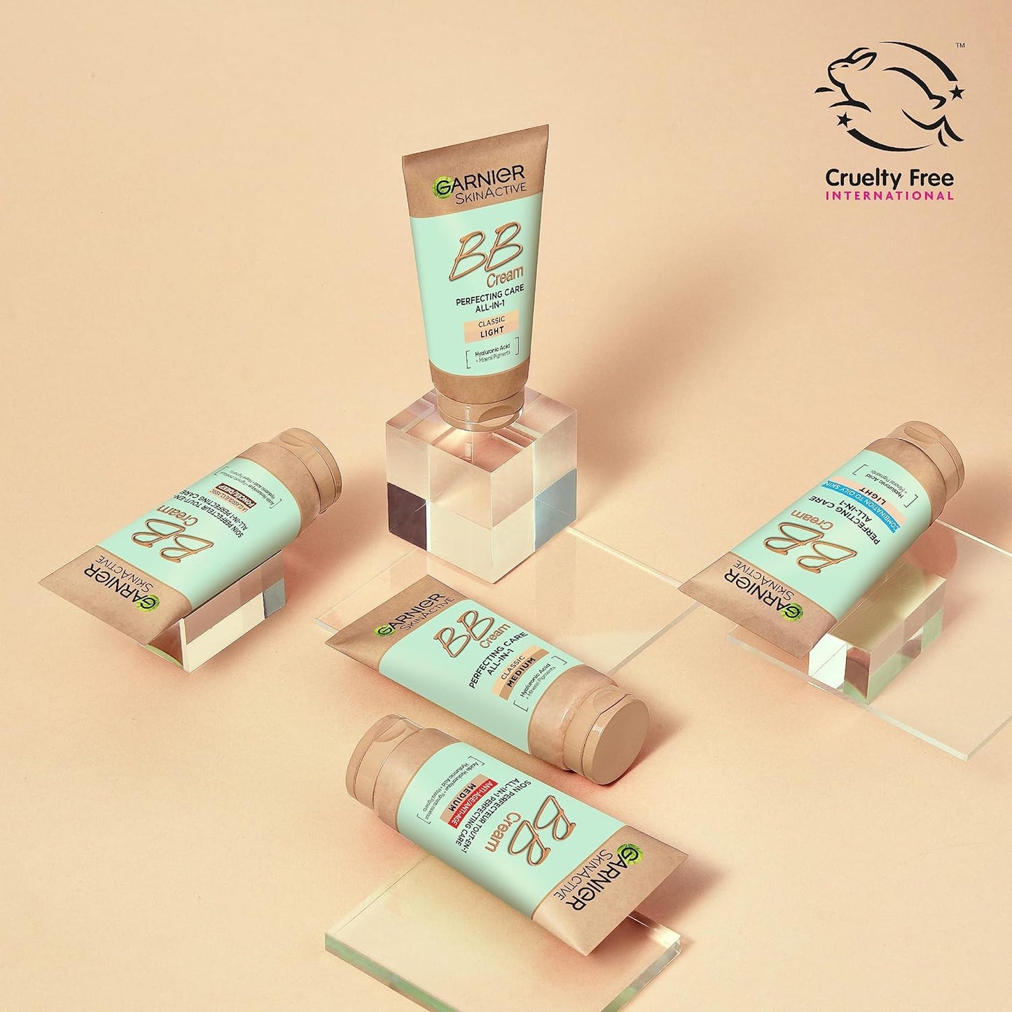 Garnier SkinActive BB Cream, Anti-Age Light, Tinted Moisturiser SPF15