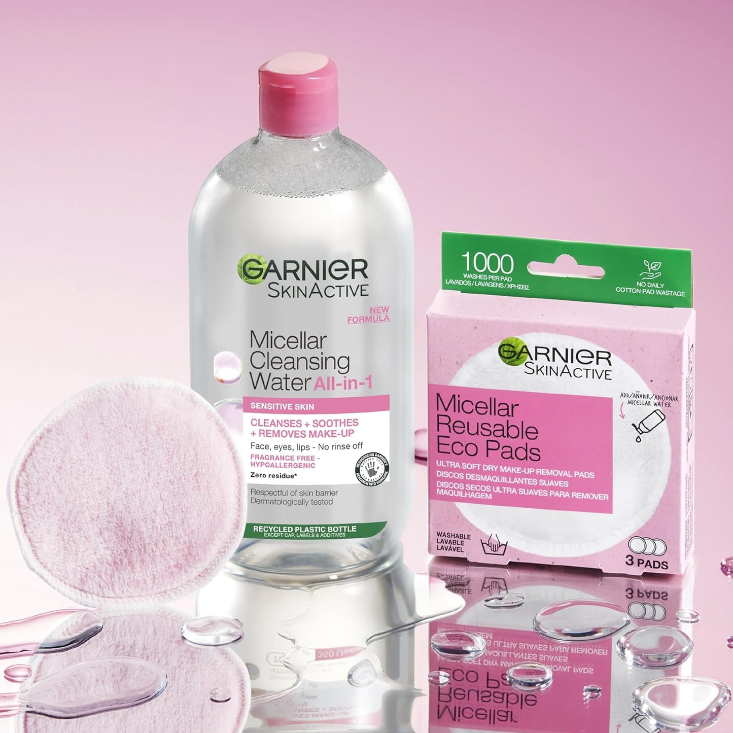 Garnier Mighty Micellar Duo, with Micellar Cleansing Water 700ml