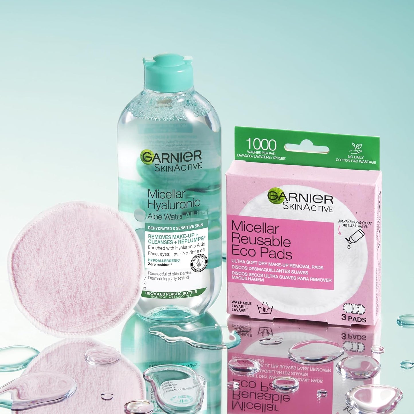 Garnier Mighty Micellar Duo, with Micellar Cleansing Water 700ml