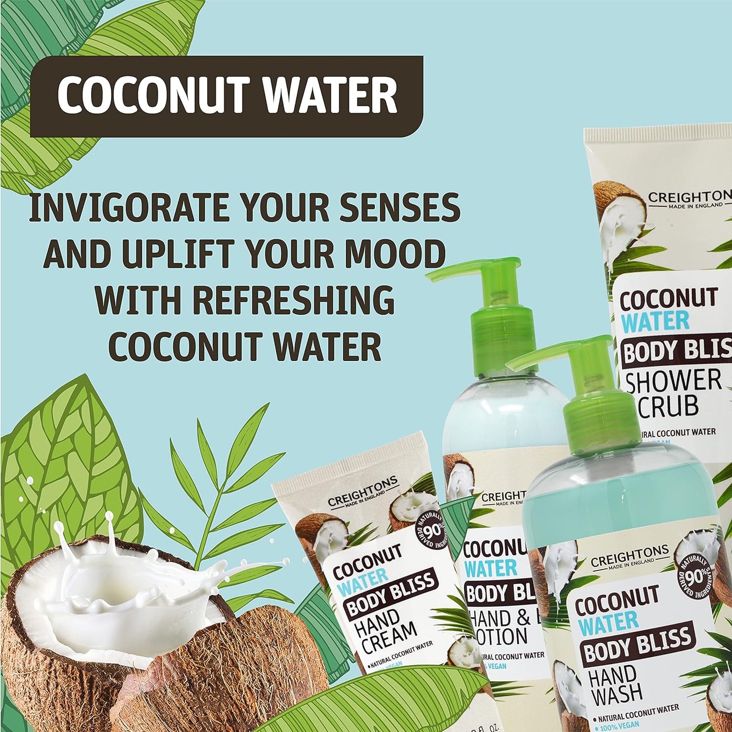 Creightons Body Bliss Coconut Water Hand Cream (100ml)