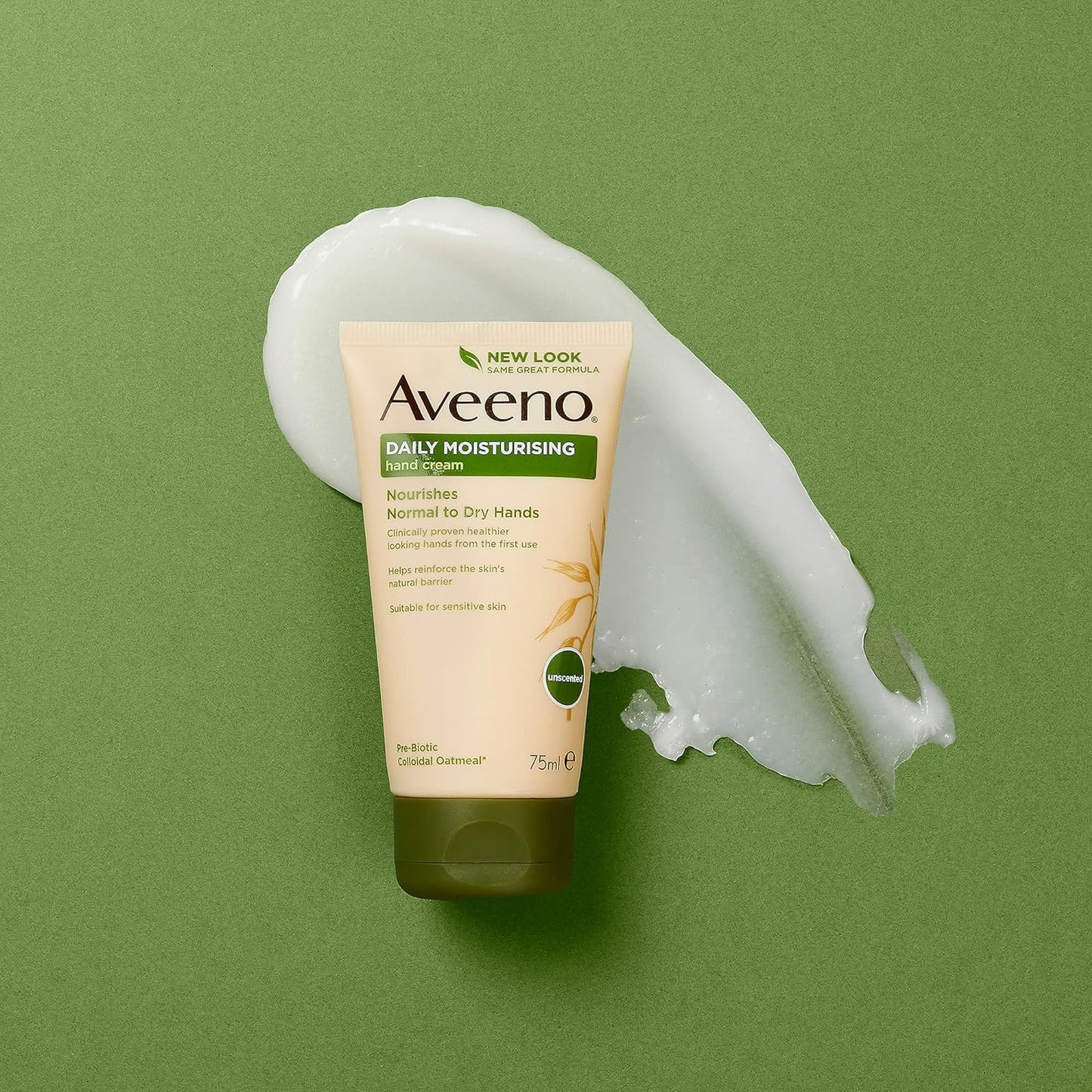 Aveeno Daily Moisturising Hand Cream, With Nourishing Oat, 75ml